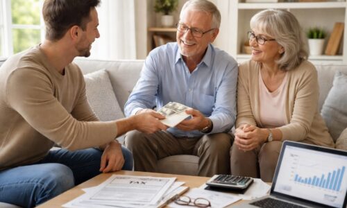 Donner de l’argent à ses parents : règles fiscales