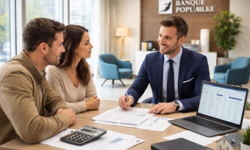 Calcul d’un prêt immobilier à la Banque Populaire