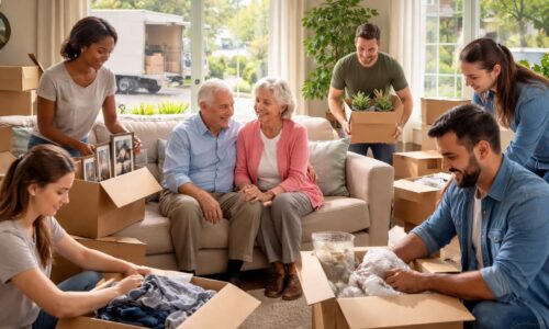 Aide au déménagement pour les personnes âgées : solutions possibles