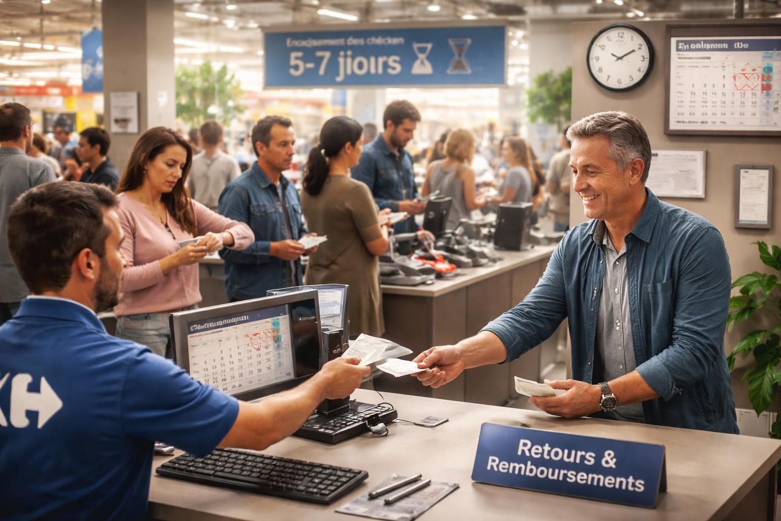 découvrez comment le délai d'encaissement des chèques chez carrefour influence les processus de retour et de remboursement, et ce que cela signifie pour vos achats.