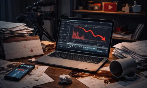 Salaire des YouTubers : Les erreurs courantes qui font chuter leurs revenus