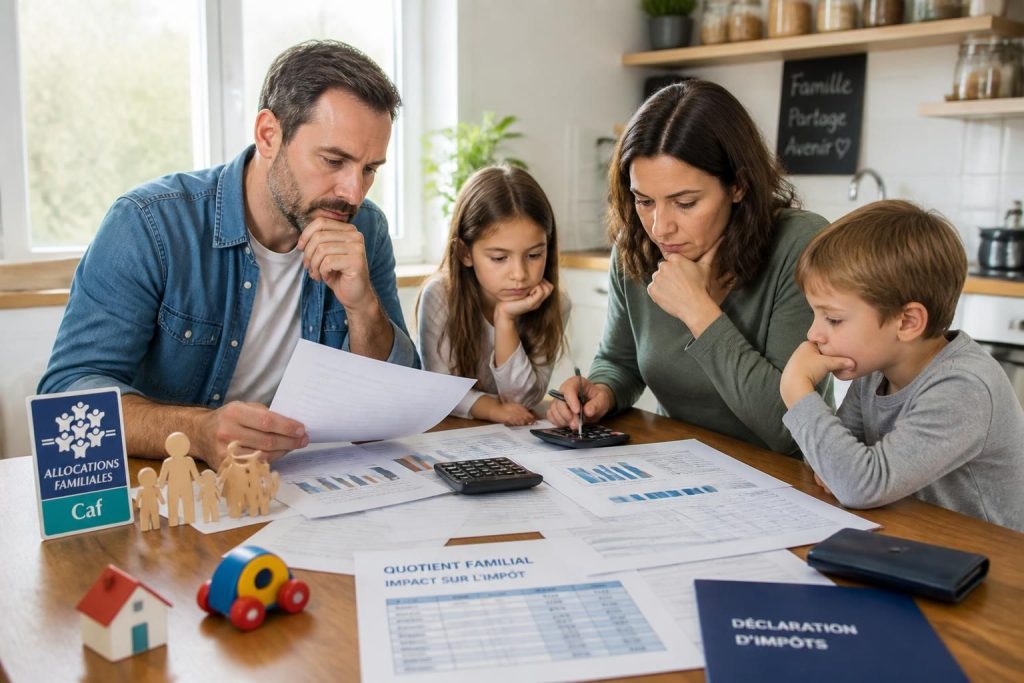 découvrez comment le quotient familial de la caf influence le calcul de vos impôts et quels impacts cela peut avoir sur votre budget.